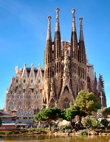 The Sagrada Familia 
