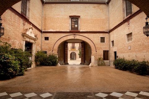 Courtyard of Benamejí Palace in Écija