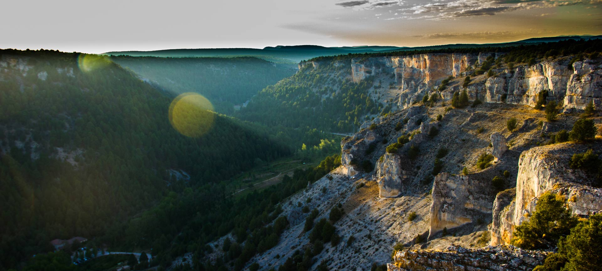 Landscape of the Cañón del Río Lobos (Soria, Castile and Leon) Landscape of the Cañón del Río Lobos (Soria, Castile and Leon)