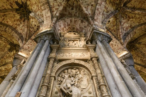 Fragment katedry w Ávili