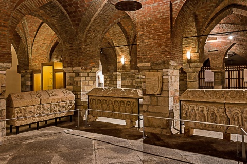 Museo de los Caminos de Astorga. Sótano romano y medieval