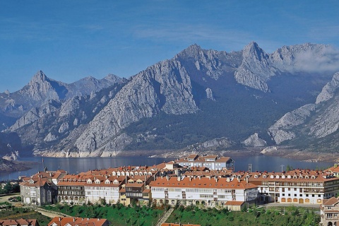 View of Riaño. León