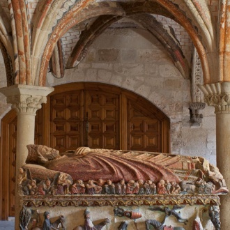 Tomb of Saint Peter of Osma. Burgo de Osma cathedral. Osma. Soria