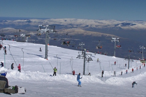 Estação de esqui de Oca Nova Manzaneda