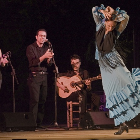 Noite branca do Flamenco de Córdova