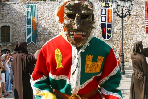 Botarga. Medieval festival in Hita, Guadalajara