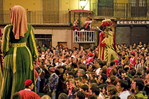 La Patum festival in Berga