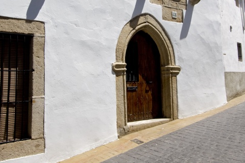 Rua do bairro judeu de Valência de Alcántara (Cáceres, Extremadura)