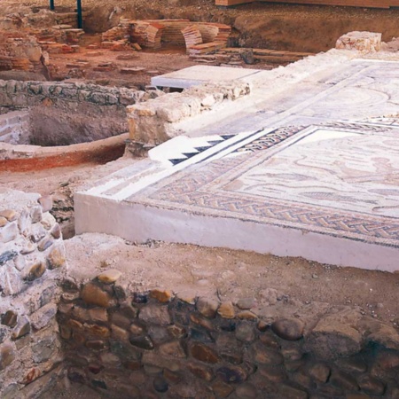 Casa di Hippolytus. Zona archeologica di Complutum