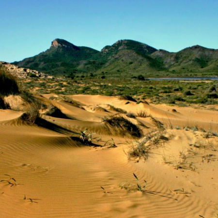 Dunes in Cabo de Palos