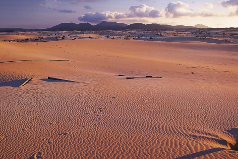 Parc naturel Corralejo à Fuerteventura (Îles Canaries)