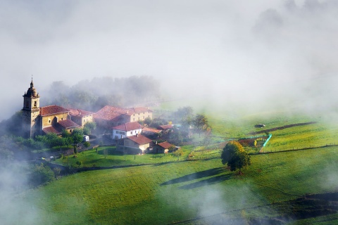 Valle de Aramaio en Álava, País Vasco