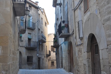 A street in the centre of Calaceite (Teruel, Aragon)