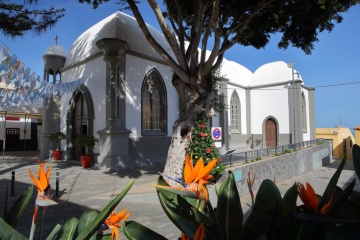 ラ・ゴメラ島のアグロにあるサン・マルコス教会