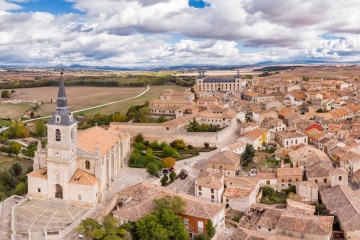 Blick auf Lerma (Burgos, Kastilien-León)