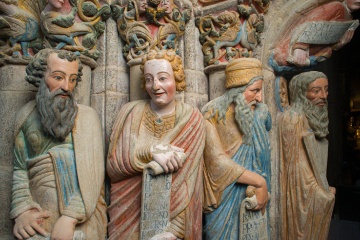 Pórtico de la Gloria, Catedral de Santiago de Compostela