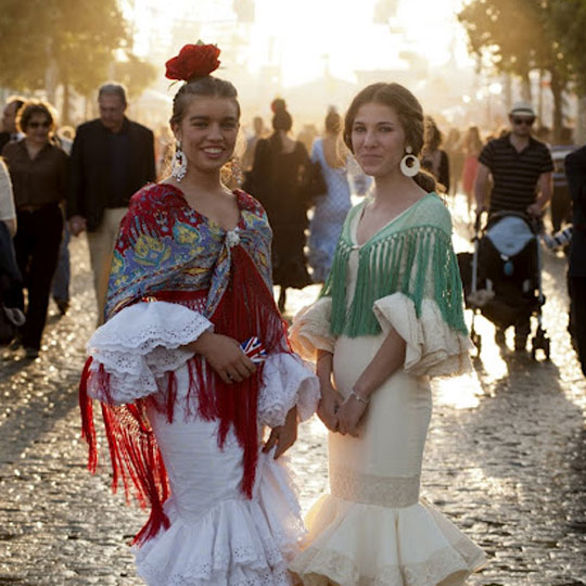 Feria de Abril in Sevilla (Andalusien)