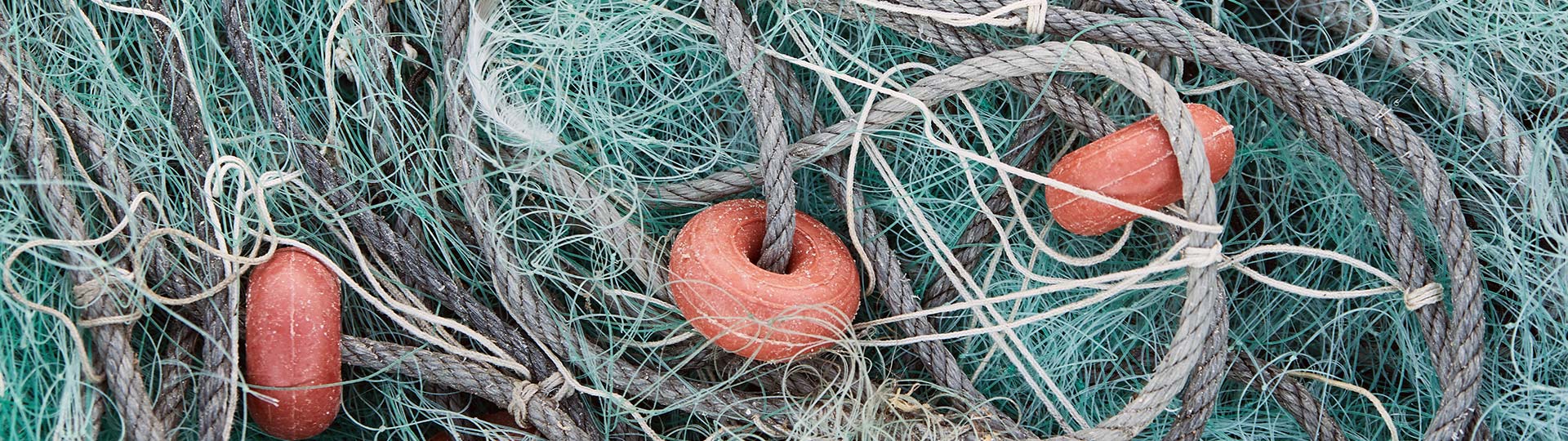 Fischernetze in Combarro