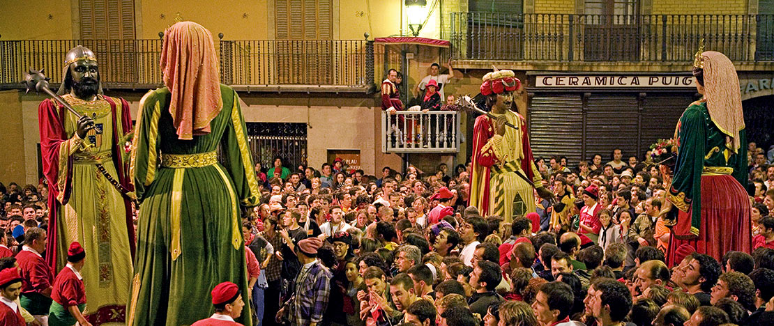 La Patum festival. Berga. Barcelona La Patum festival. Berga. Barcelona