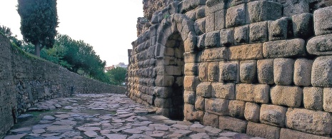 Chaussée romaine à Mérida