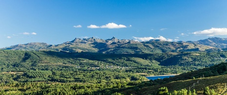 ガリシア州オウレンセのバイシャ・リミア＝セーラ・ド・シュレス自然公園