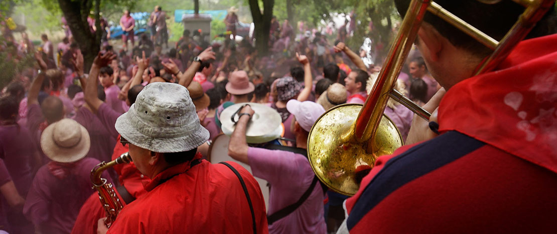 The Battle of Wine in Haro, La Rioja The Battle of Wine in Haro, La Rioja