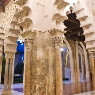 Interior do Palácio da Aljaferia, Zaragoza