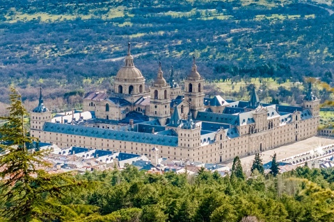 View of the Royal Monastery of San Lorenzo de El Escorial
