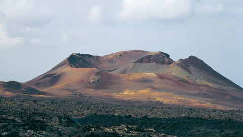 Landscape of the Timanfaya National Park