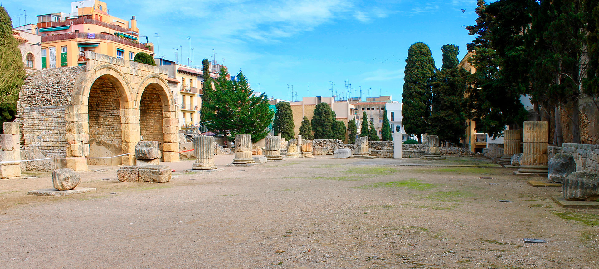 Romisches Forum In Tarragona Spain Info Auf Deutsch
