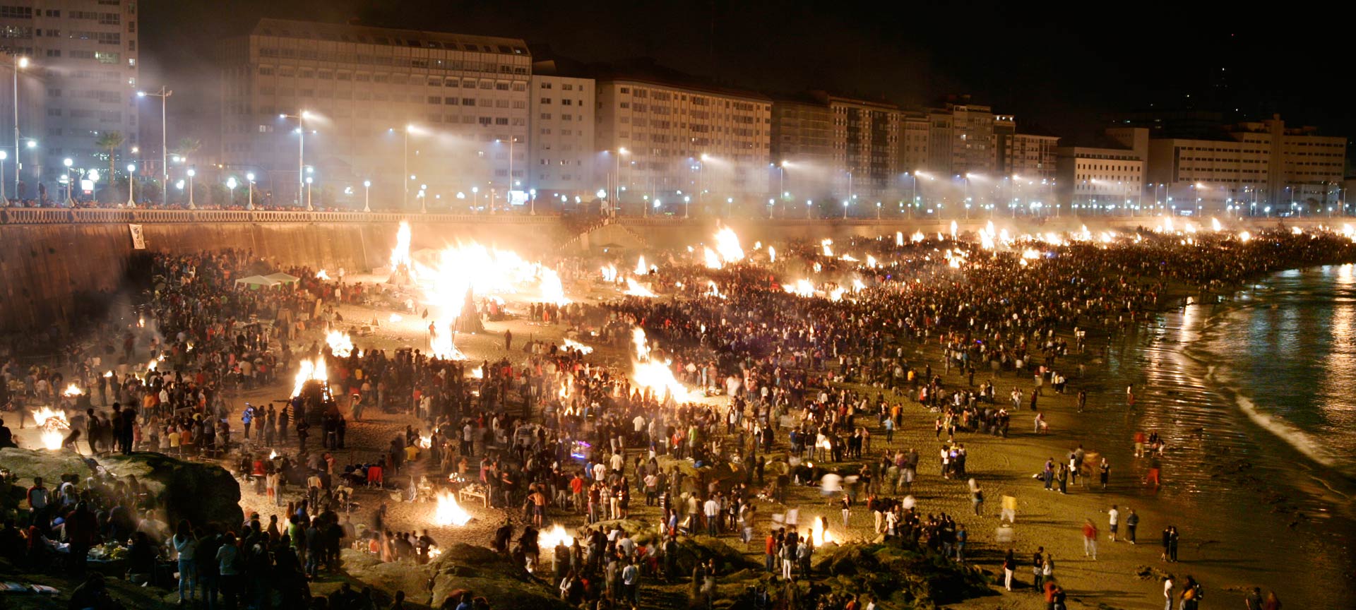 The San Juan Bonfires (A Coruña)