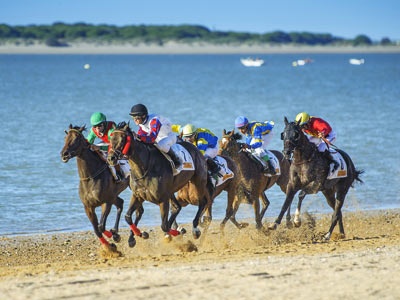 Horse racing in Sanlúcar de Barrameda 