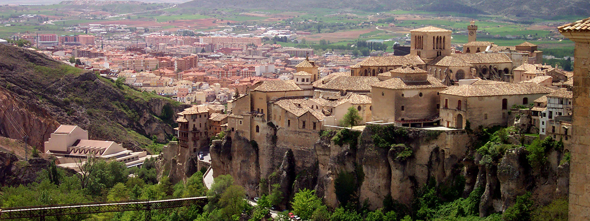 Aerial view of Cuenca
