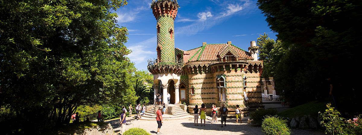 Gaudí's ‘Capricho’ monument, Comillas, Cantabria