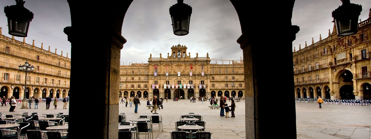 Plaza Mayor square in Salamanca