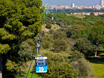 Madrid cable car 