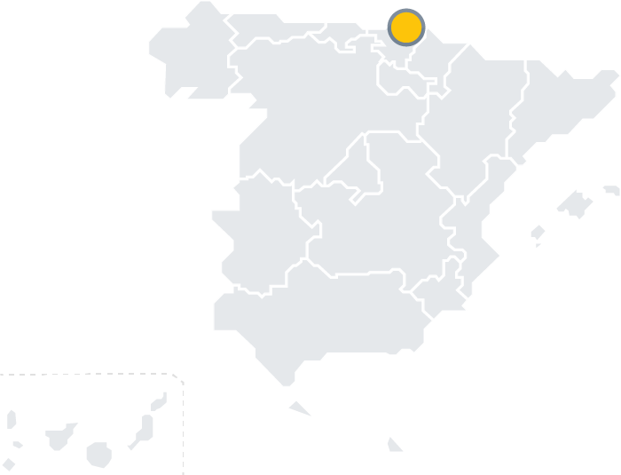 Map of Donostia – San Sebastián