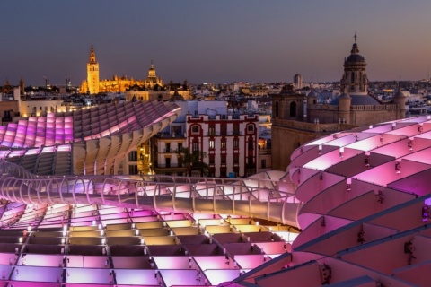 View of Seville in Andalusia