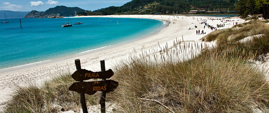 Rodas beach, Vigo (Pontevedra, Galicia) Rodas beach, Vigo (Pontevedra, Galicia)