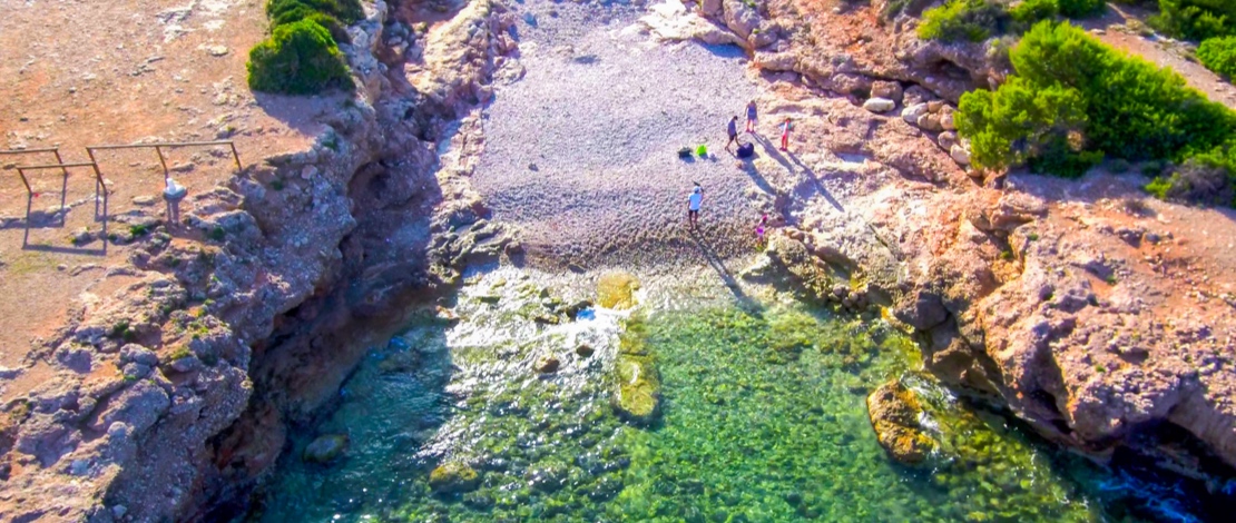 Beach in Alcossebre, Castellón Beach in Alcossebre, Castellón