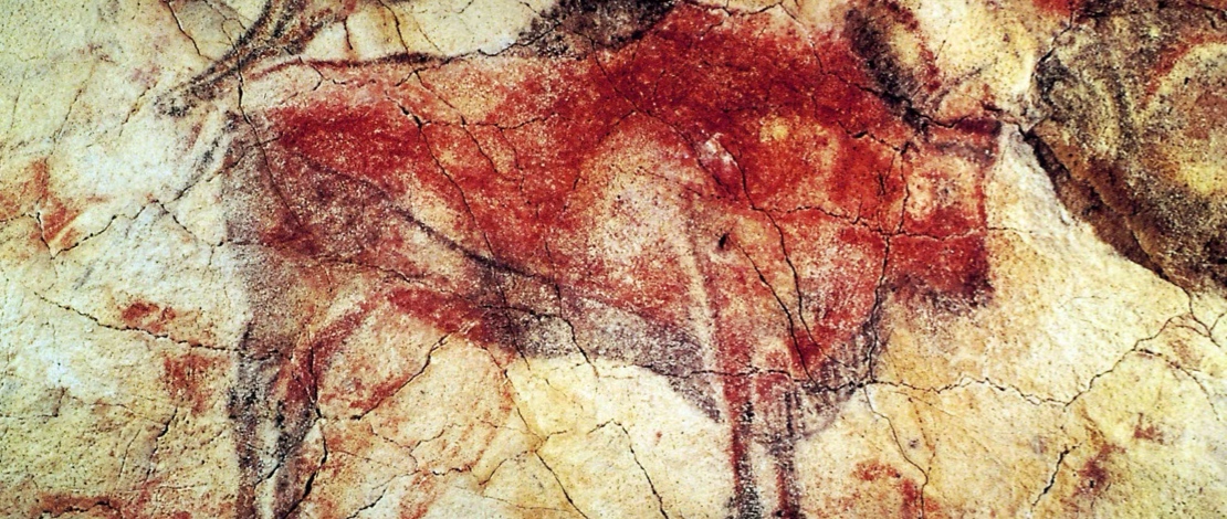 رسم للبيسون في كهف ألتاميرا، سانتيانا ديل مار رسم للبيسون في كهف ألتاميرا، سانتيانا ديل مار