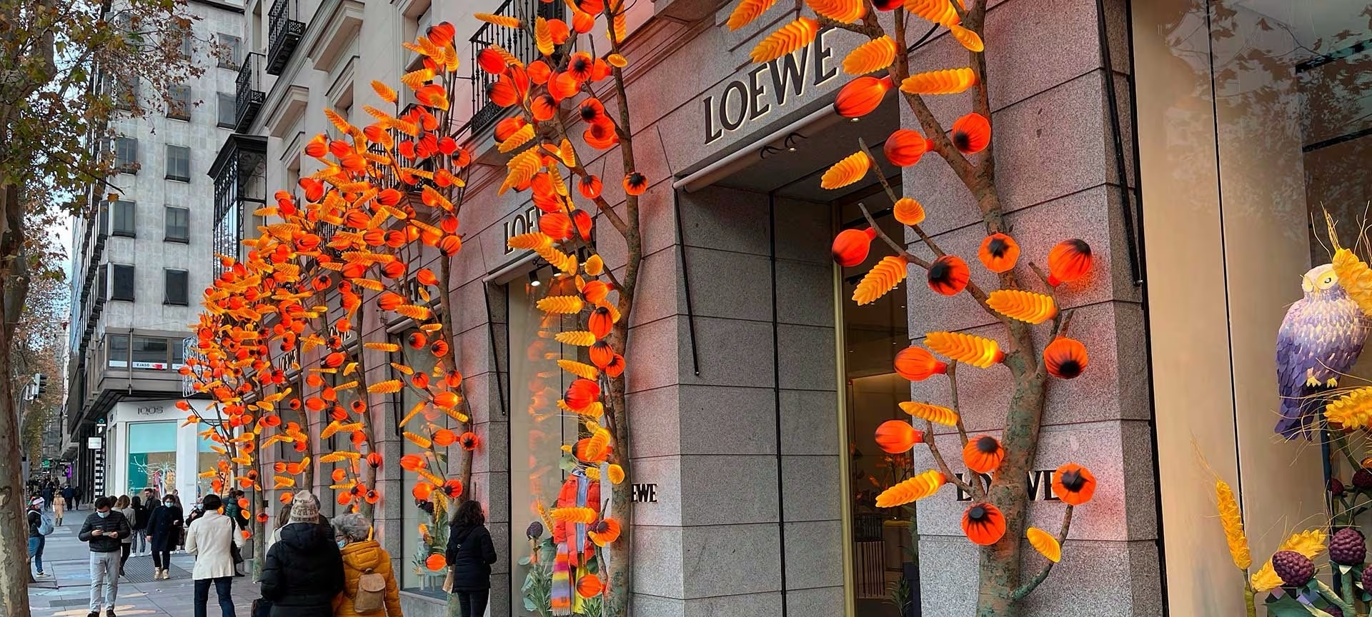 Calle Serrano in Madrid Calle Serrano in Madrid