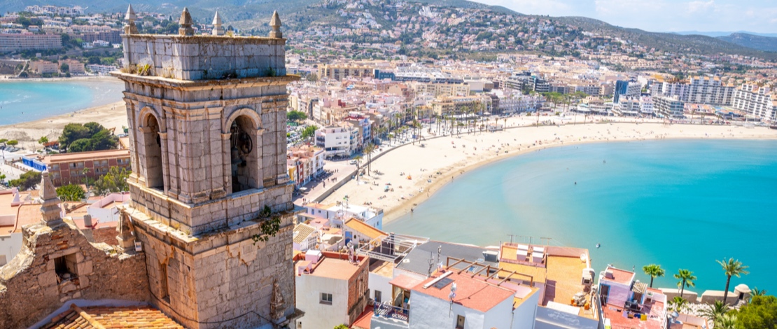 Ermitana church in Peñíscola, Castellón Ermitana church in Peñíscola, Castellón