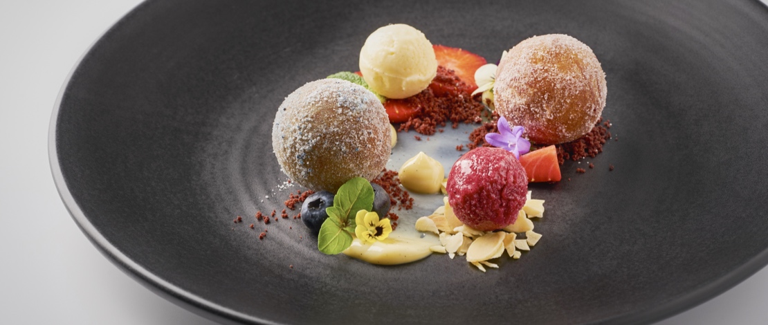 Haute cuisine dish Haute cuisine dish