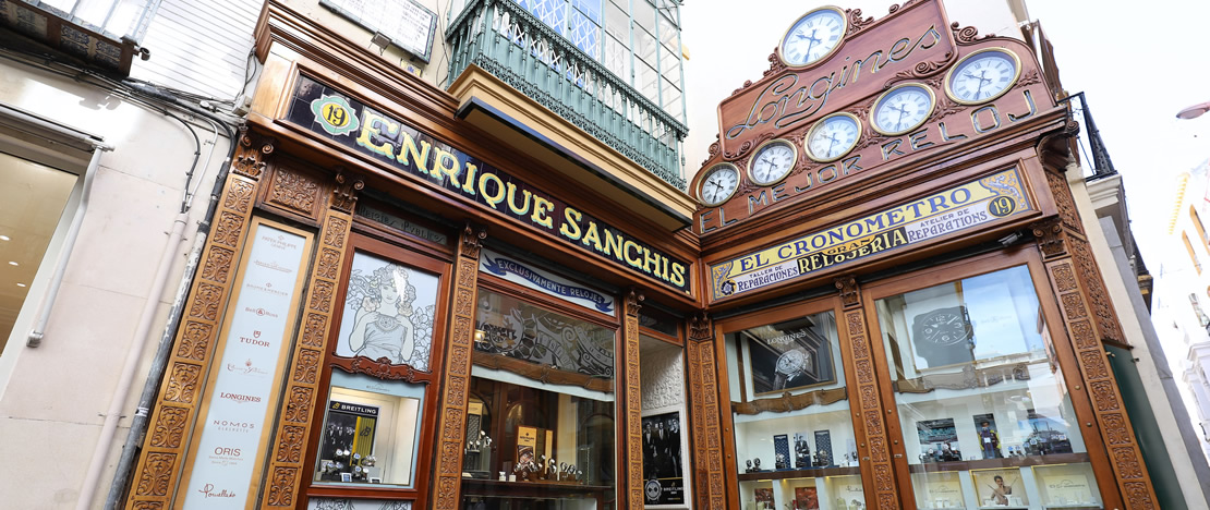 El Cronómetro, long-established watch shop in Seville El Cronómetro, long-established watch shop in Seville