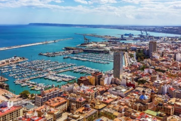Views of the city of Alicante