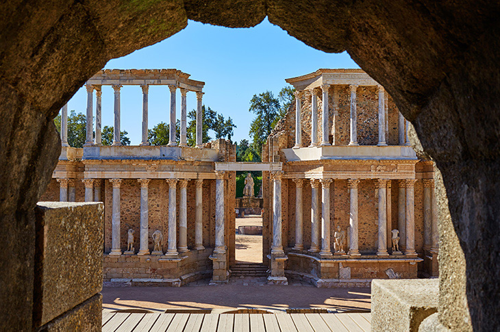 المسرح الروماني المدرج، ماردة، باداخوث، إكستريمادورا المسرح الروماني المدرج، ماردة، باداخوث، إكستريمادورا