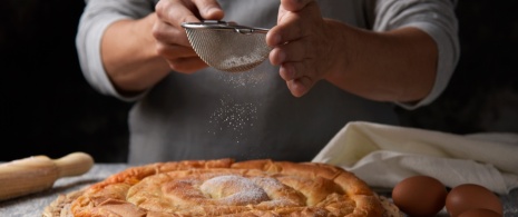 Typical ensaimada from Mallorca