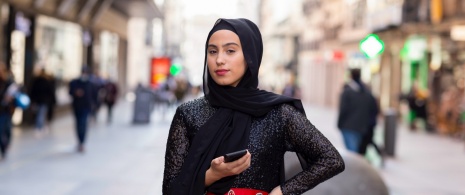 سائح مسلم في برشلونة