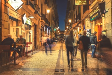 Old town centre of Donostia-San Sebastian